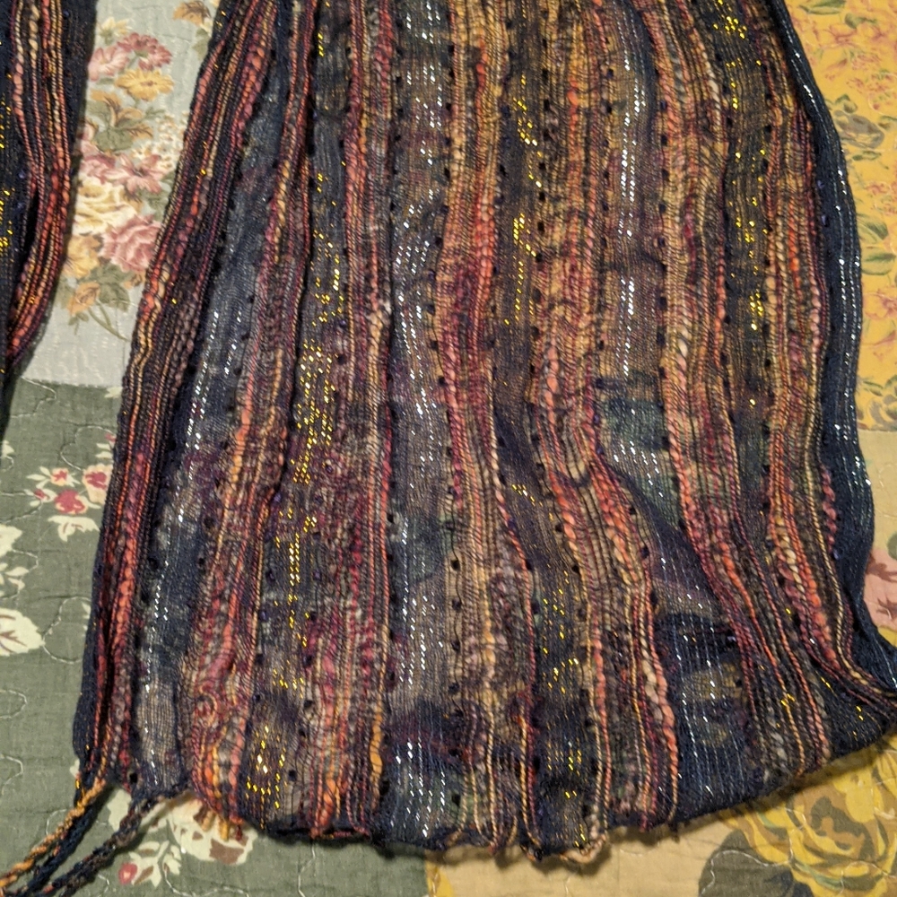 Pretty fashion shimmer scarf - Picture 5 of 8